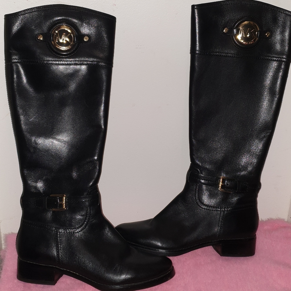 Michael Kors leather boots